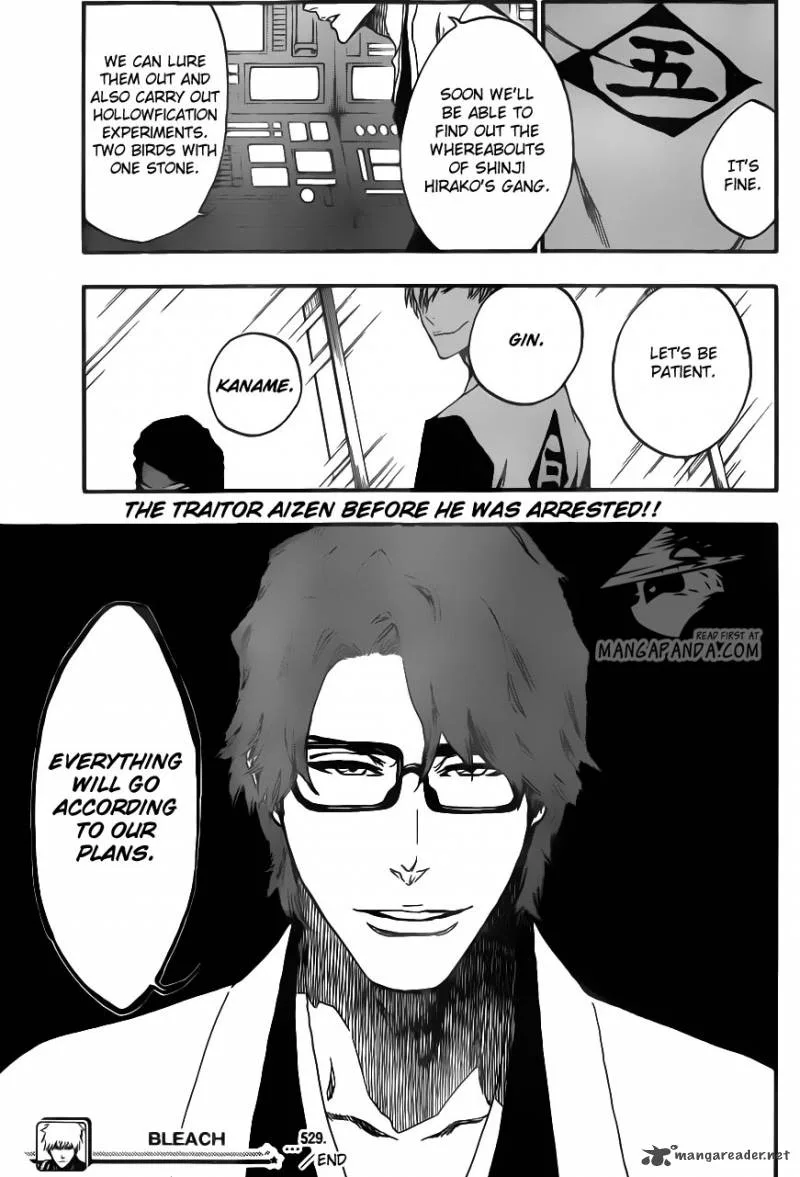 Bleach Chapter 529 page 19