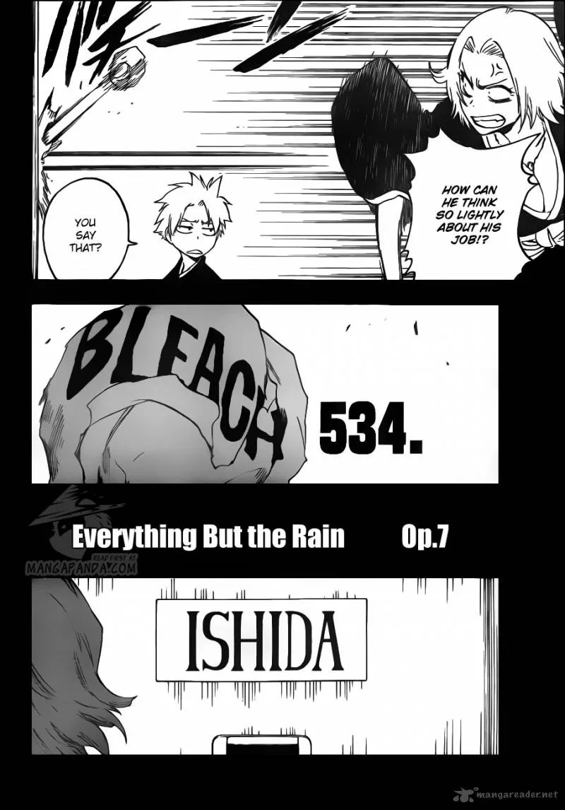 Bleach Chapter 534 page 5