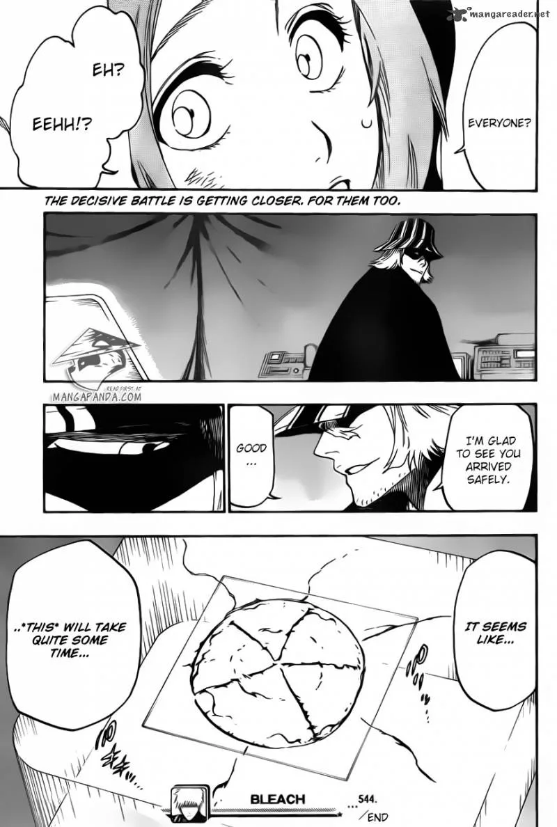 Bleach Chapter 544 page 19