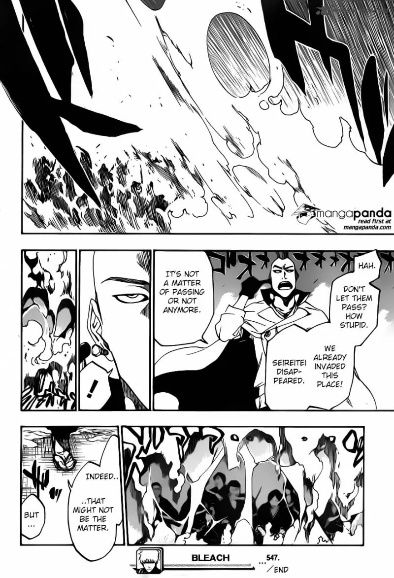 Bleach Chapter 547 page 18
