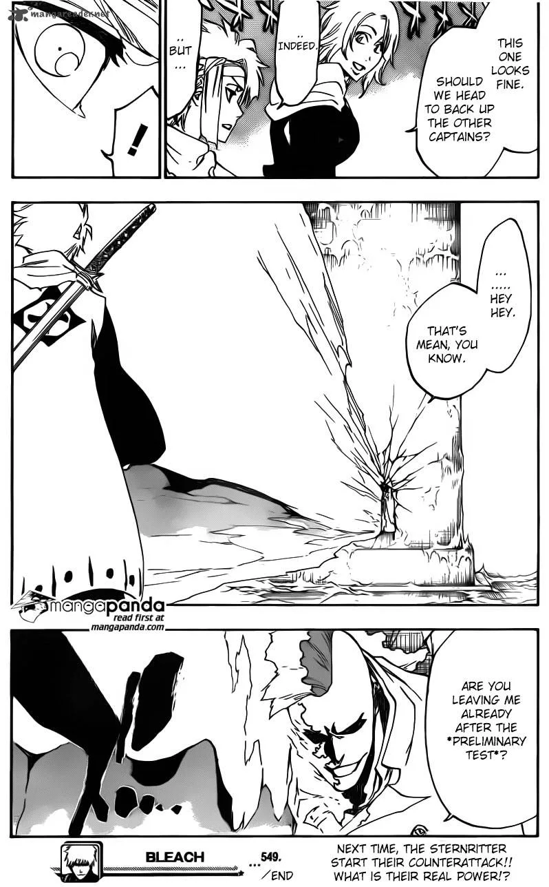 Bleach Chapter 549 page 18