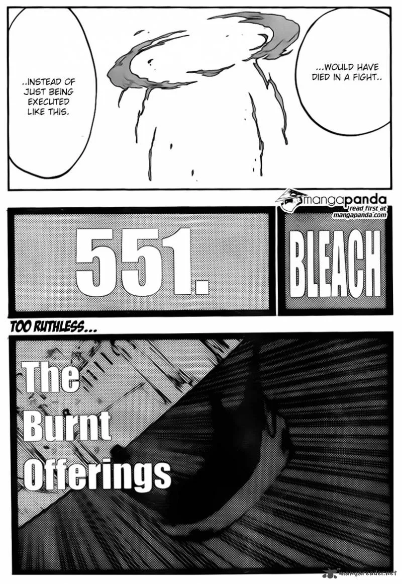 Bleach Chapter 551 page 7