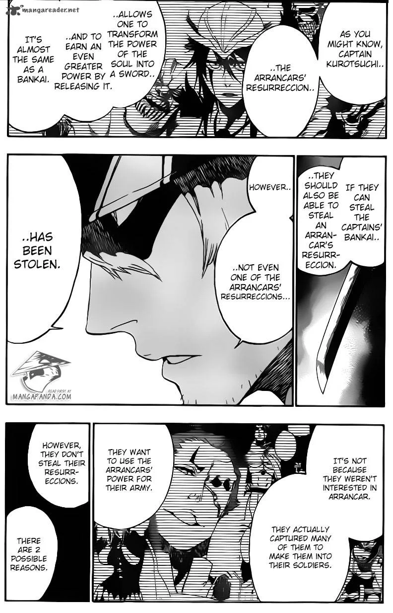 Bleach Chapter 552 page 14
