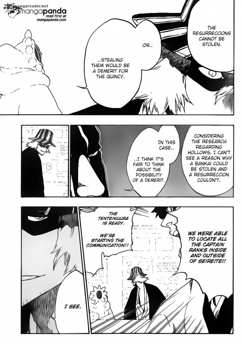 Bleach Chapter 552 page 15