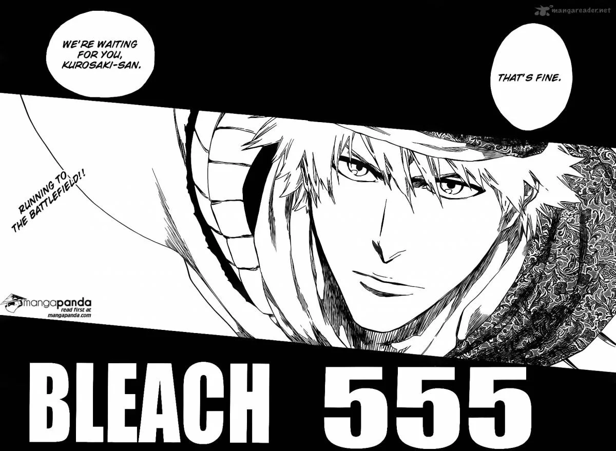 Bleach Chapter 555 page 13