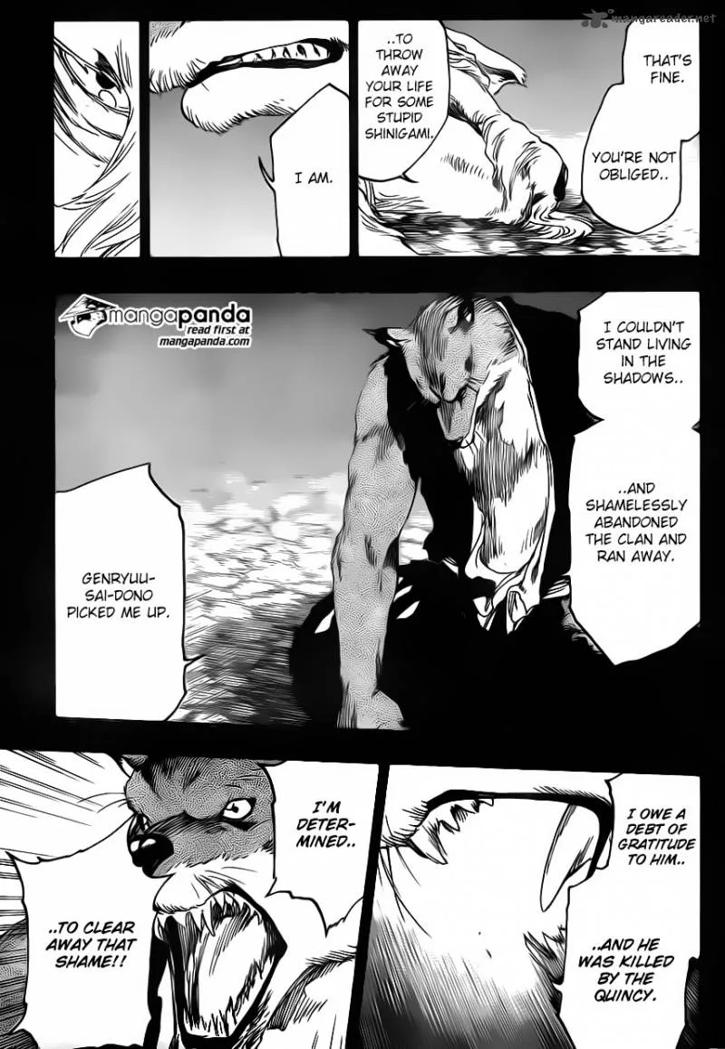 Bleach Chapter 556 page 17