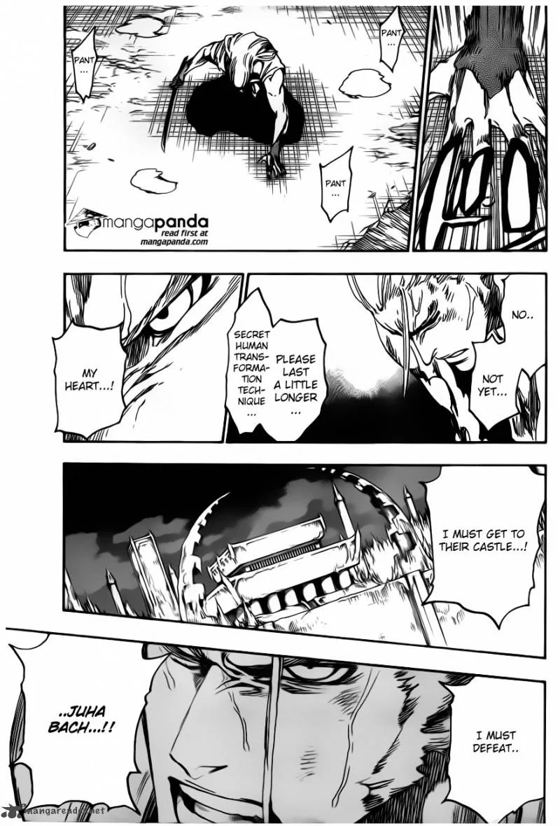 Bleach Chapter 558 page 9