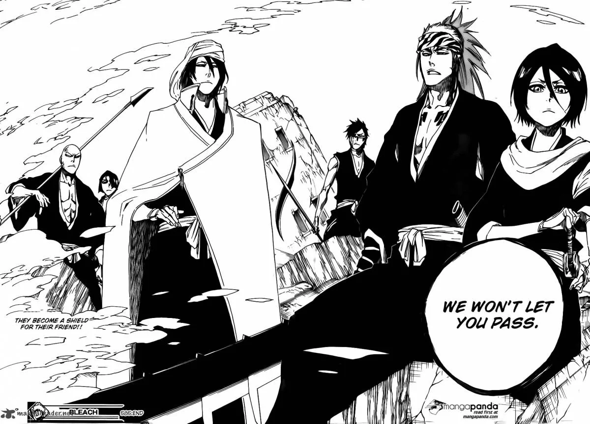 Bleach Chapter 585 page 18