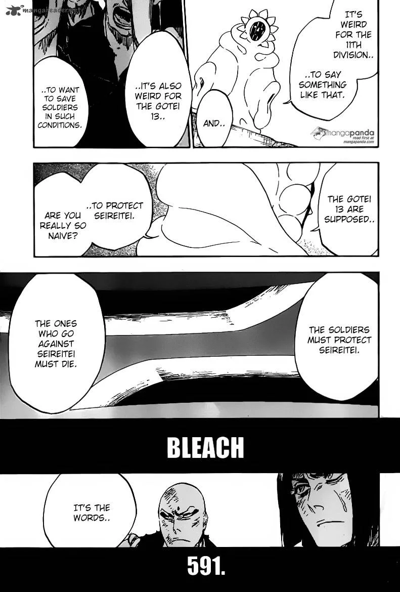 Bleach Chapter 591 page 12