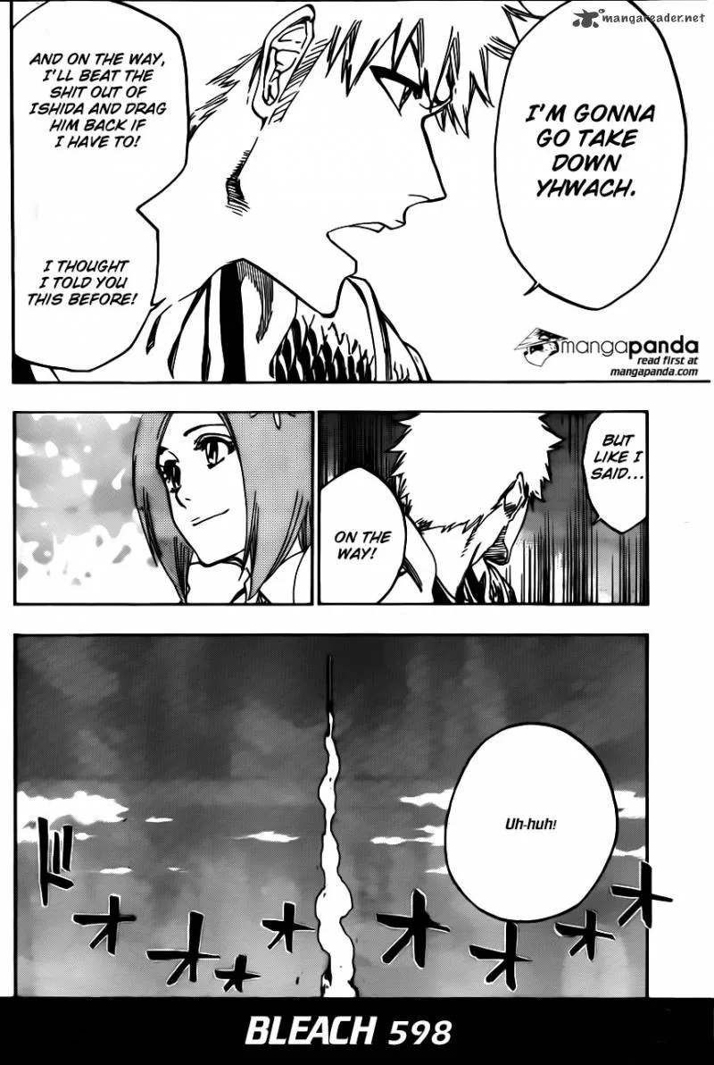 Bleach Chapter 598 page 8