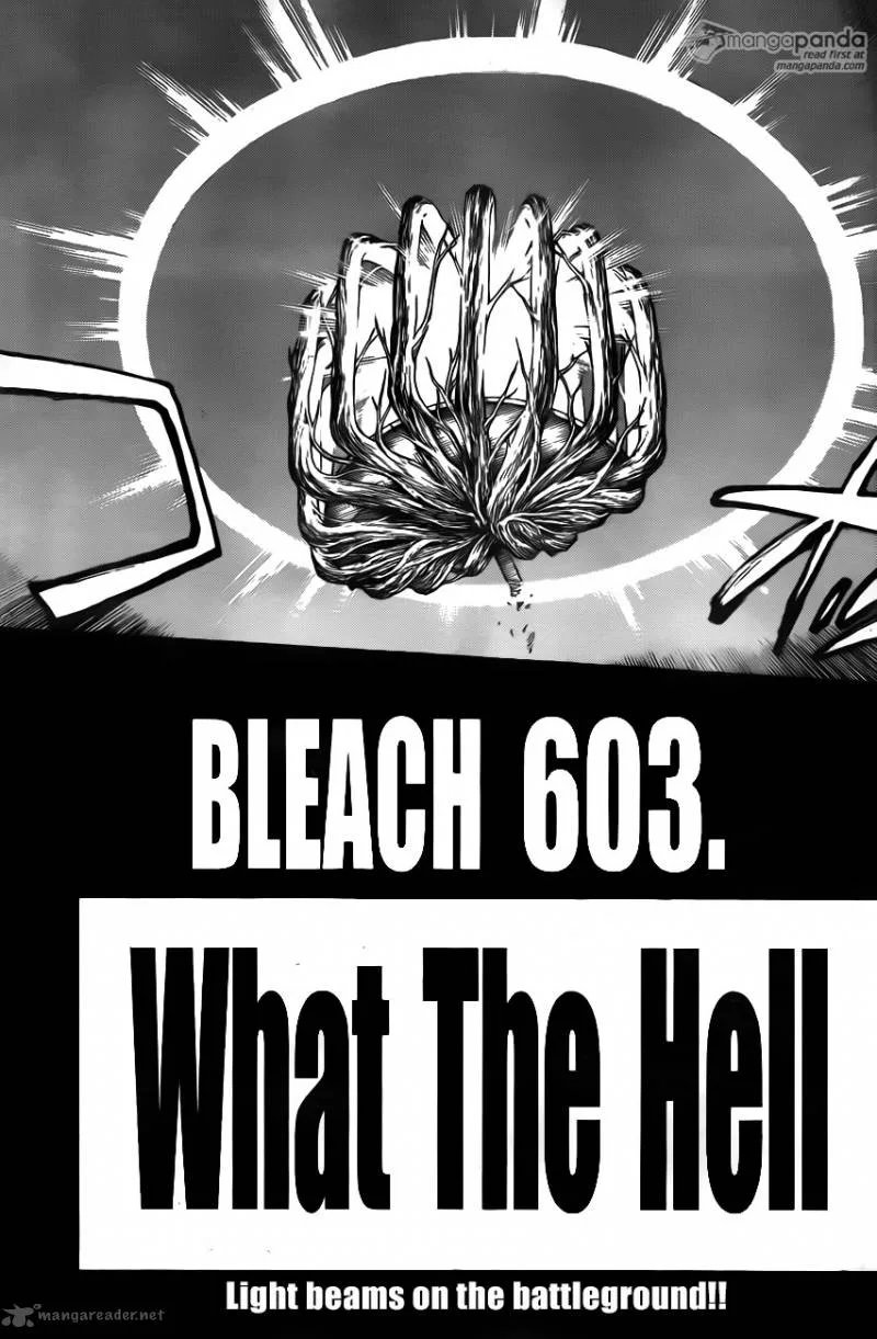 Bleach Chapter 603 page 3