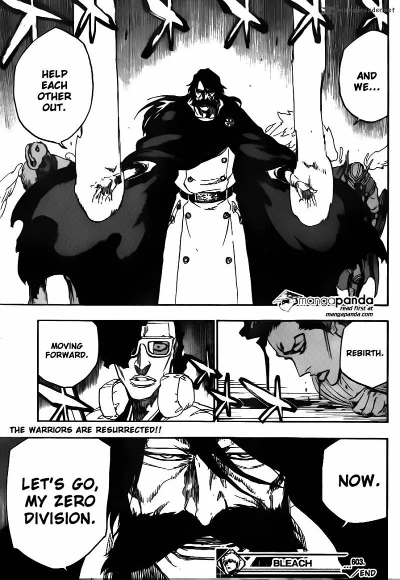 Bleach Chapter 603 page 17