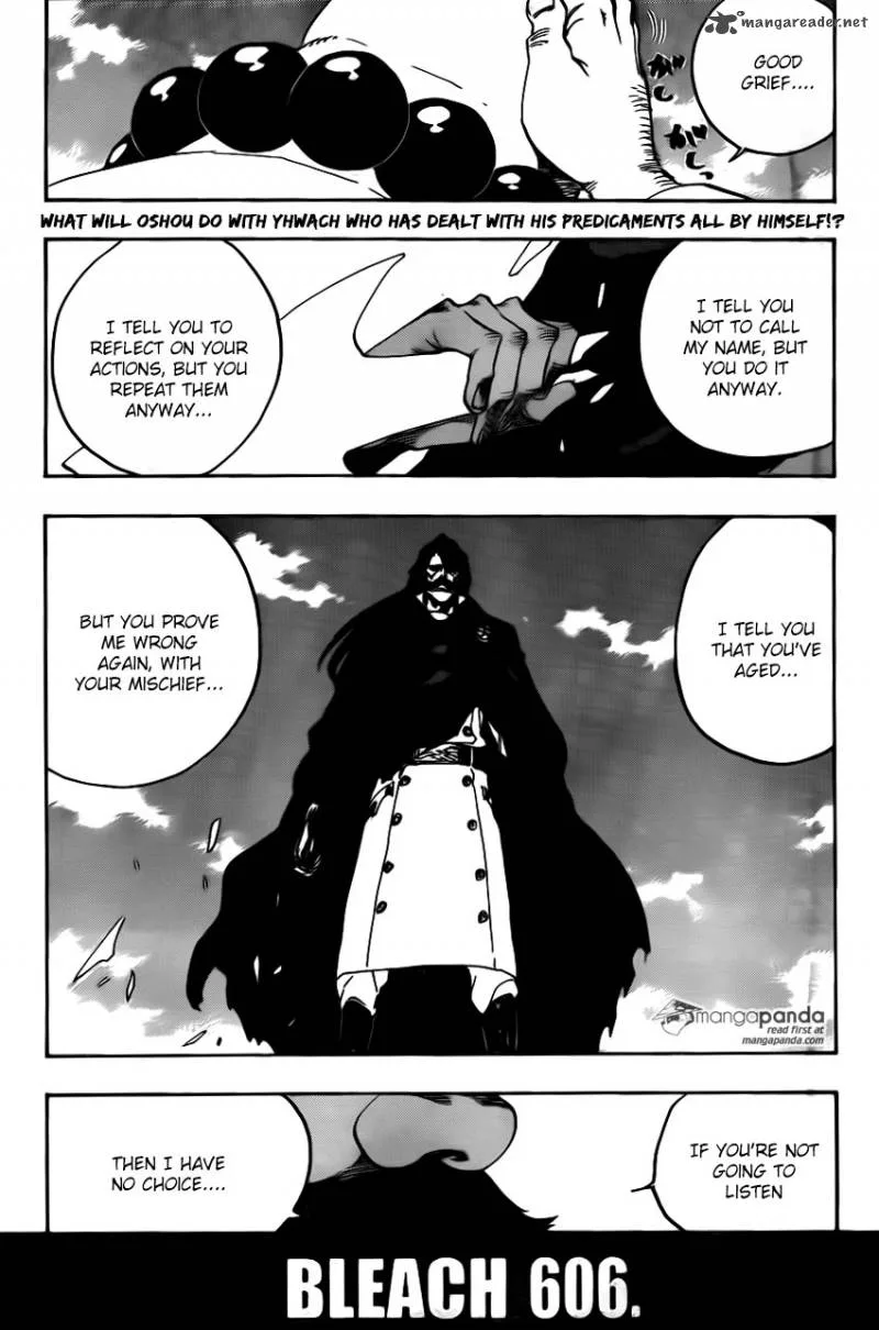 Bleach Chapter 606 page 1