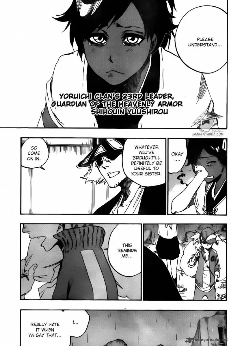 Bleach Chapter 606 page 9