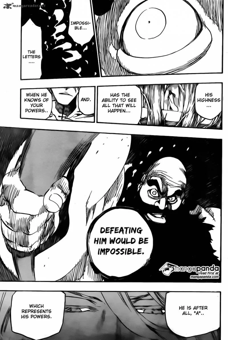 Bleach Chapter 609 page 15