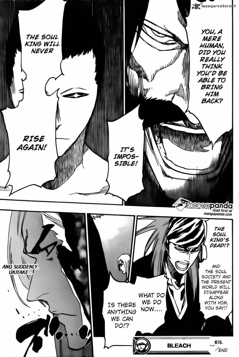 Bleach Chapter 615 page 17