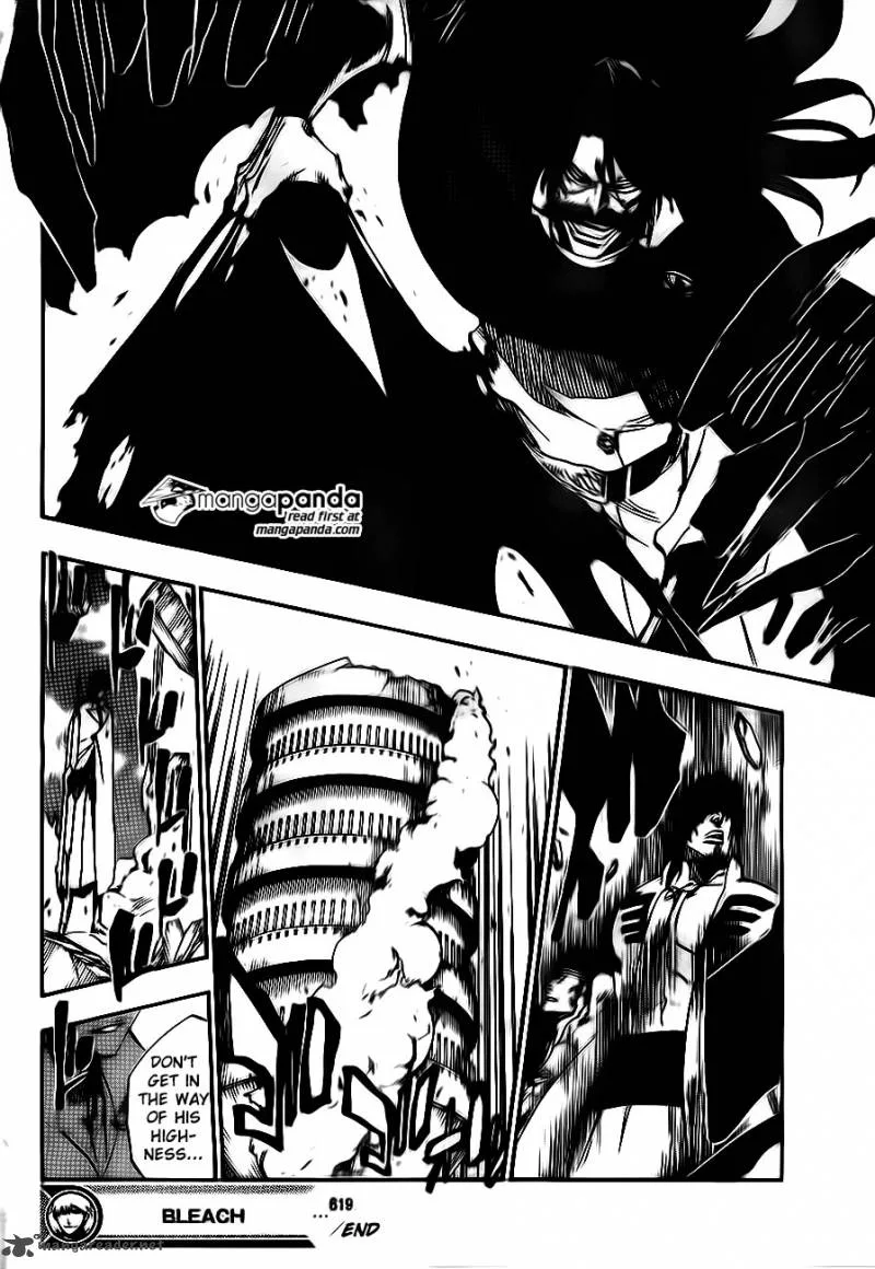 Bleach Chapter 619 page 16