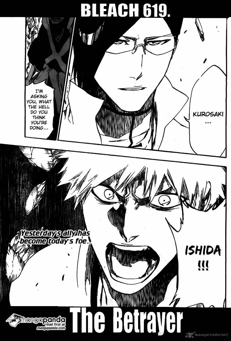 Bleach Chapter 619 page 17