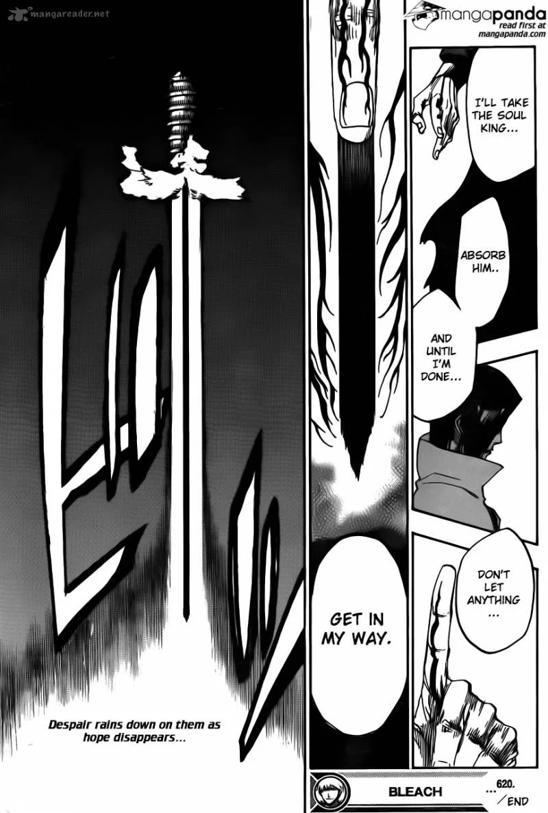 Bleach Chapter 620 page 17