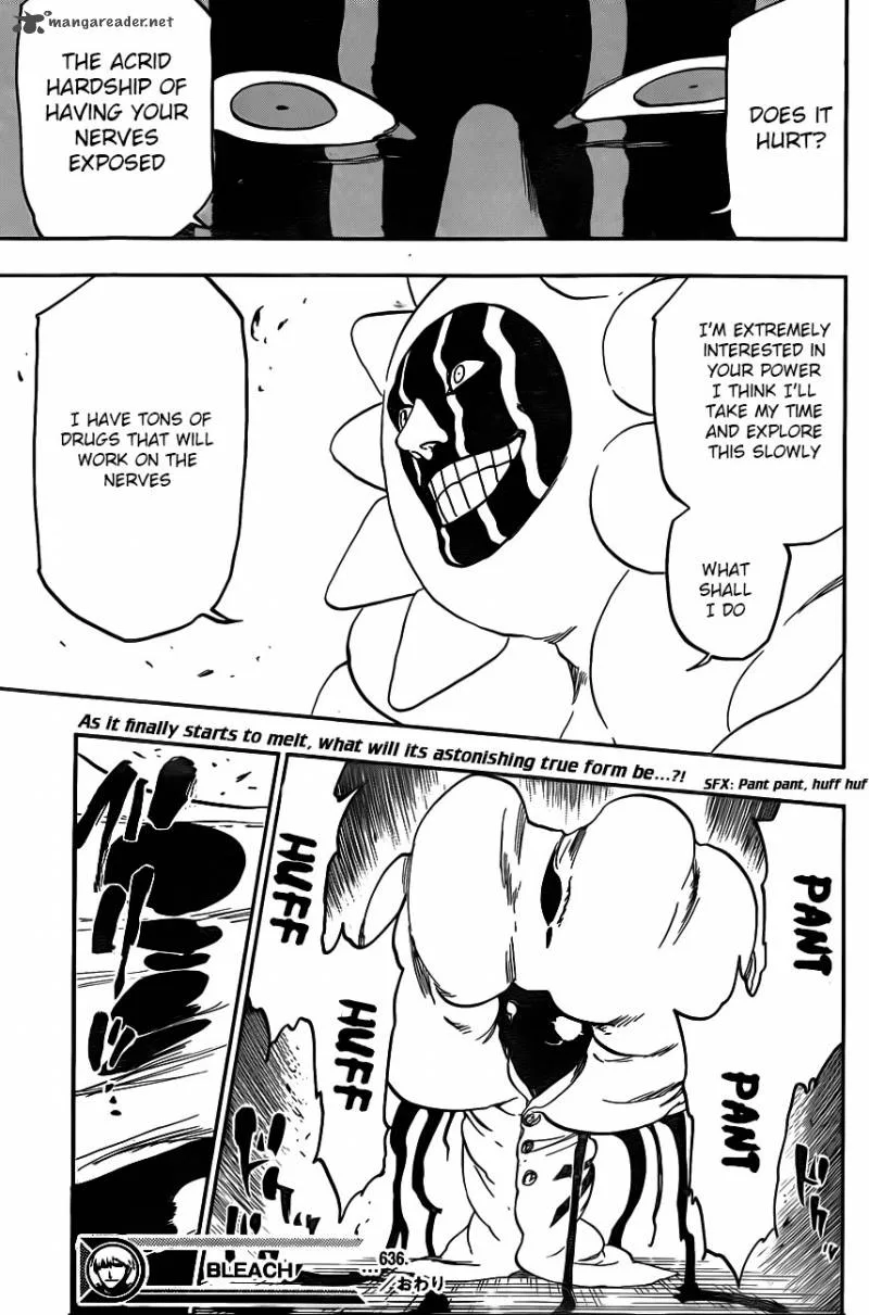 Bleach Chapter 636 page 17