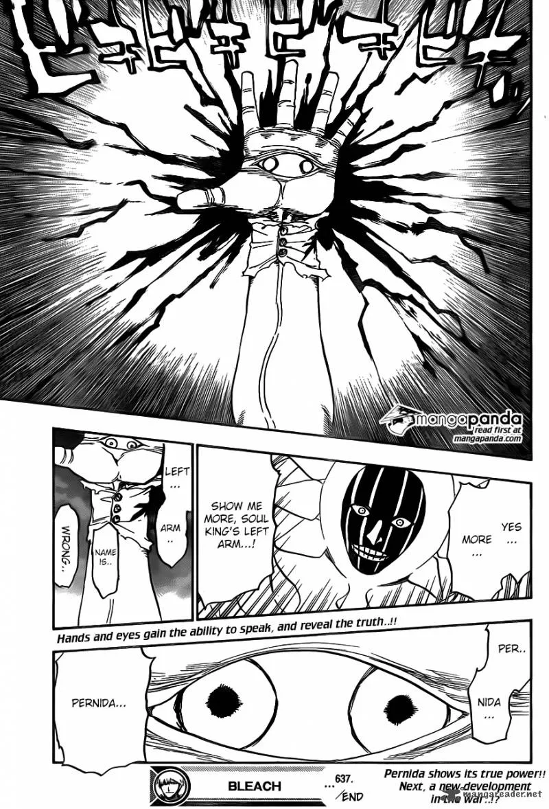 Bleach Chapter 637 page 17