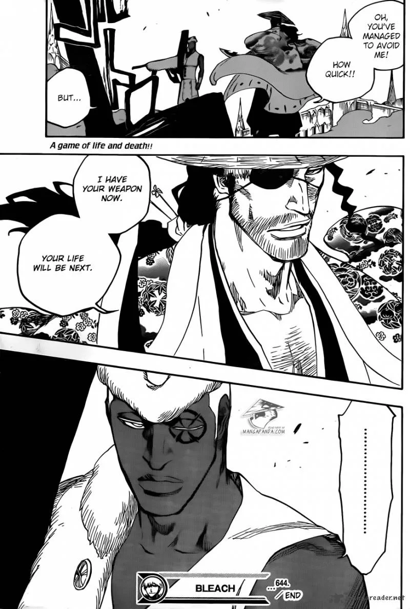 Bleach Chapter 644 page 17