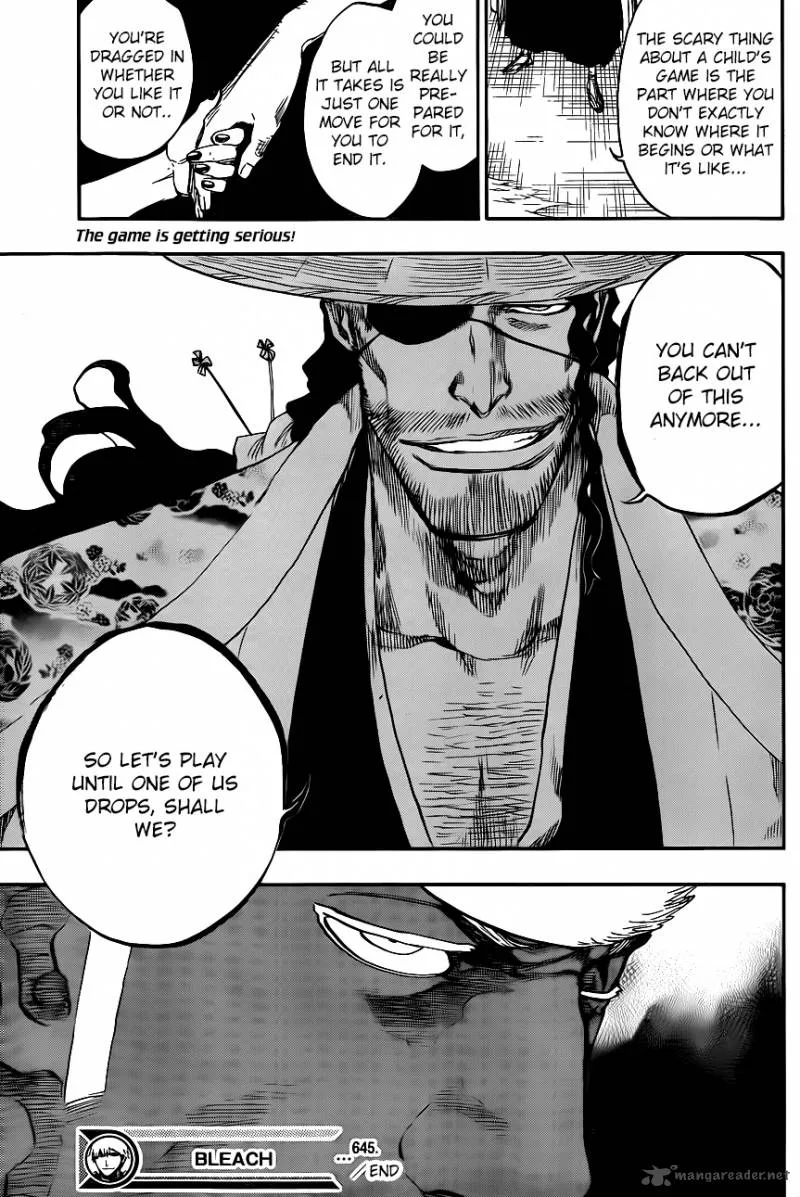 Bleach Chapter 645 page 17