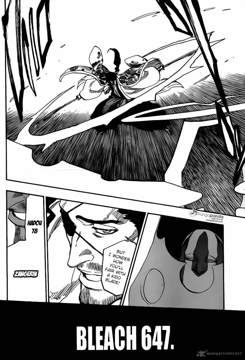 Bleach Chapter 647 page 6