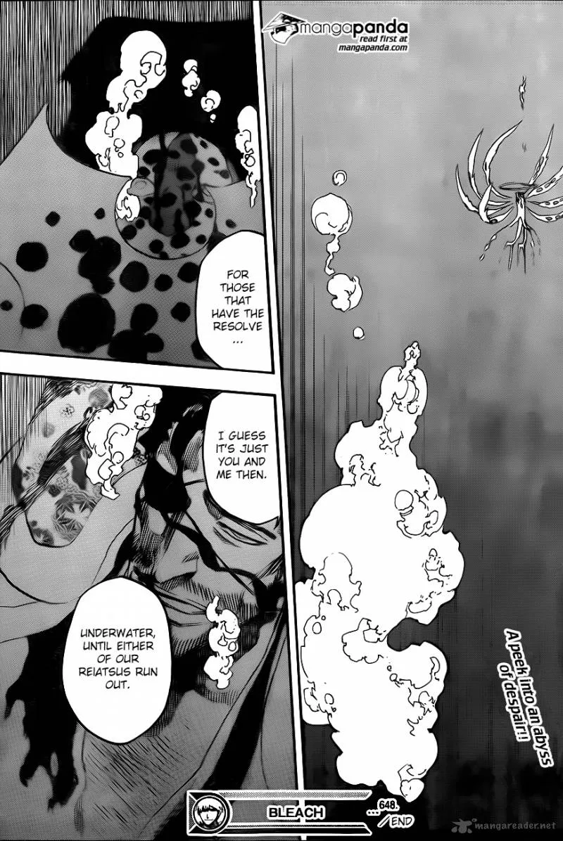 Bleach Chapter 648 page 17