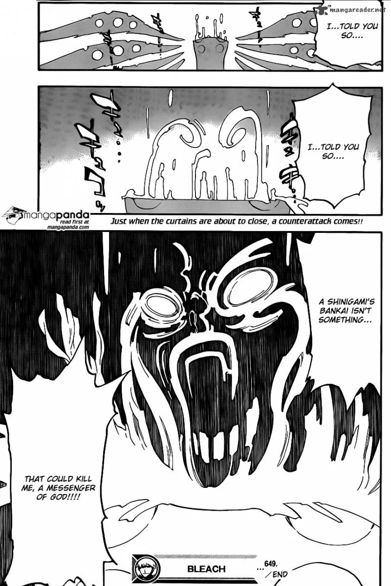 Bleach Chapter 649 page 16