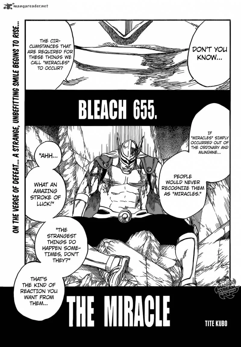 Bleach Chapter 655 page 1