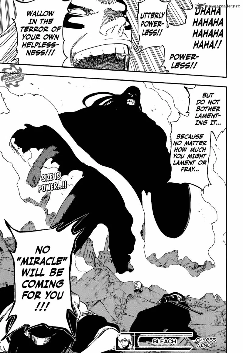 Bleach Chapter 655 page 18