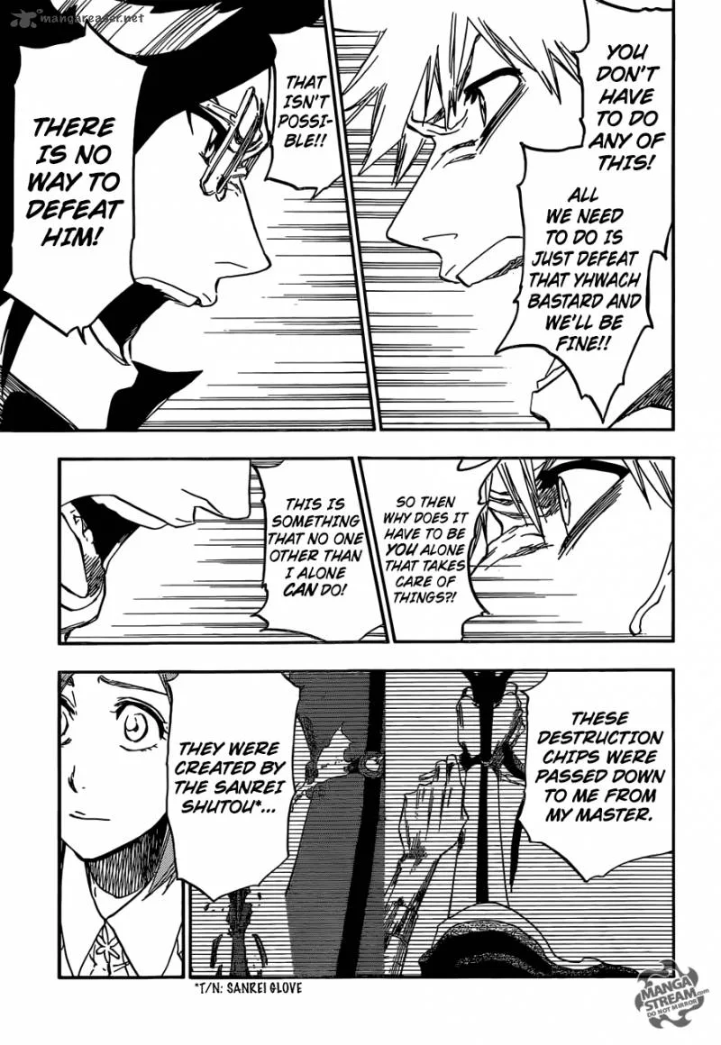 Bleach Chapter 660 page 17