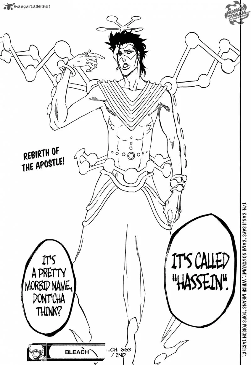 Bleach Chapter 663 page 19