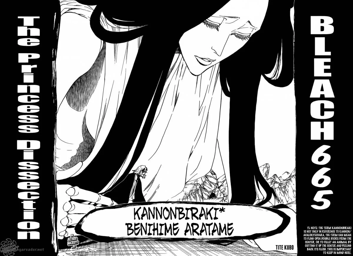 Bleach Chapter 665 page 4