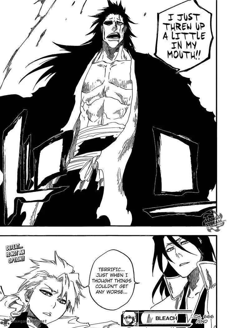 Bleach Chapter 666 page 19