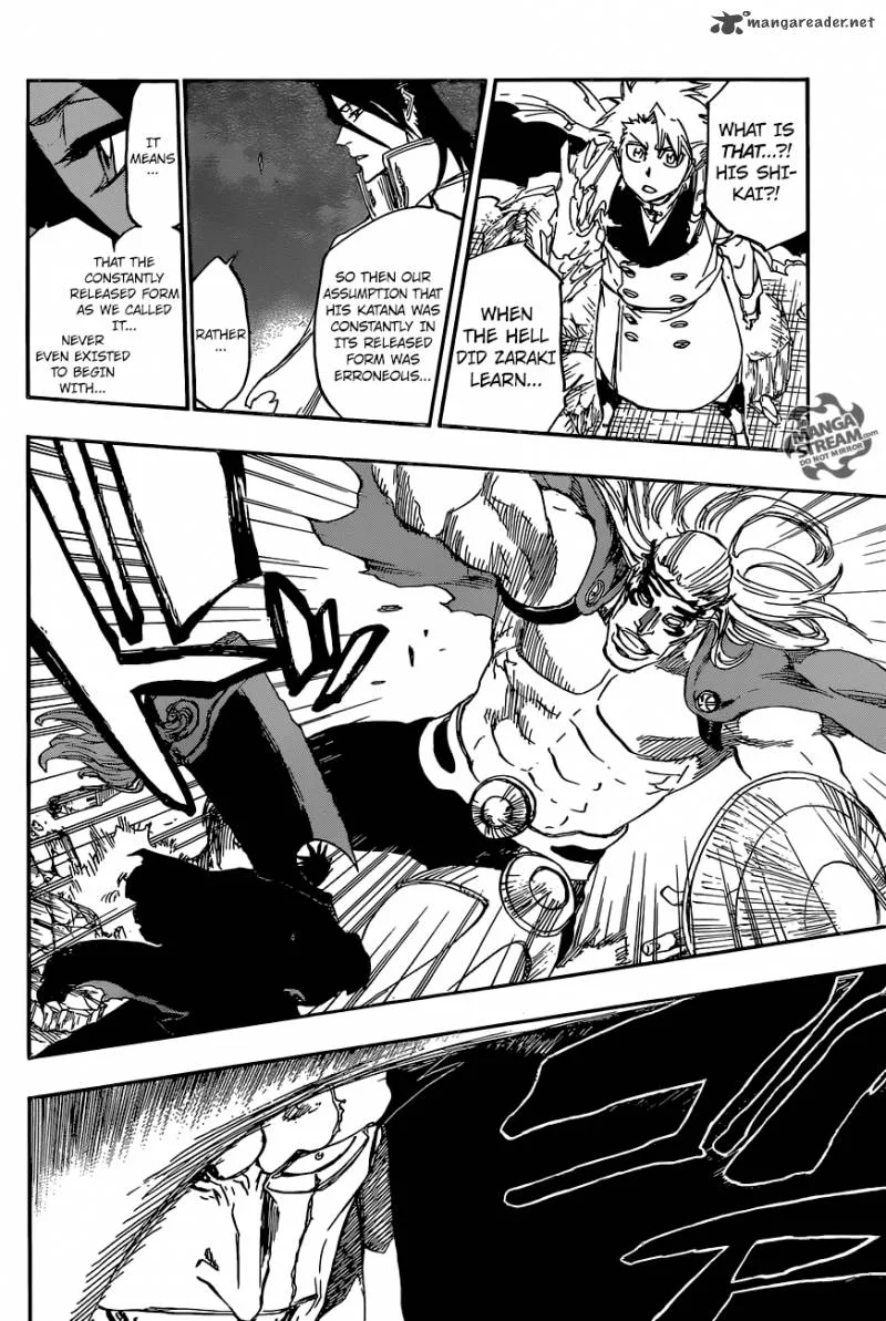 Bleach Chapter 667 page 16