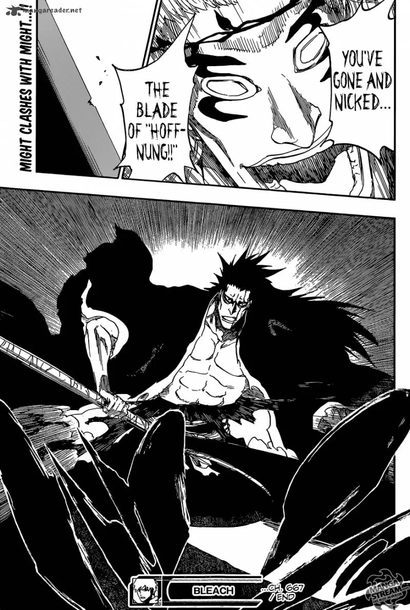 Bleach Chapter 667 page 19