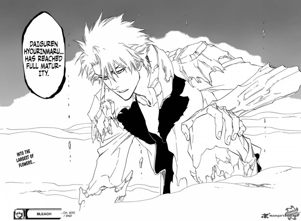 Bleach Chapter 670 page 17