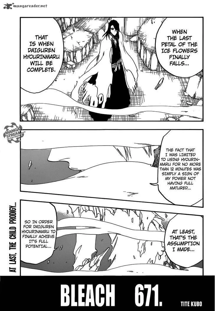 Bleach Chapter 671 page 1