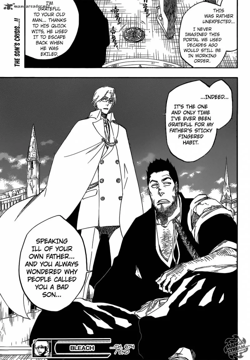 Bleach Chapter 674 page 19