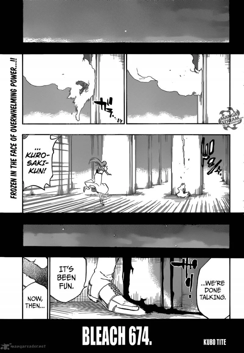 Bleach Chapter 674 page 1