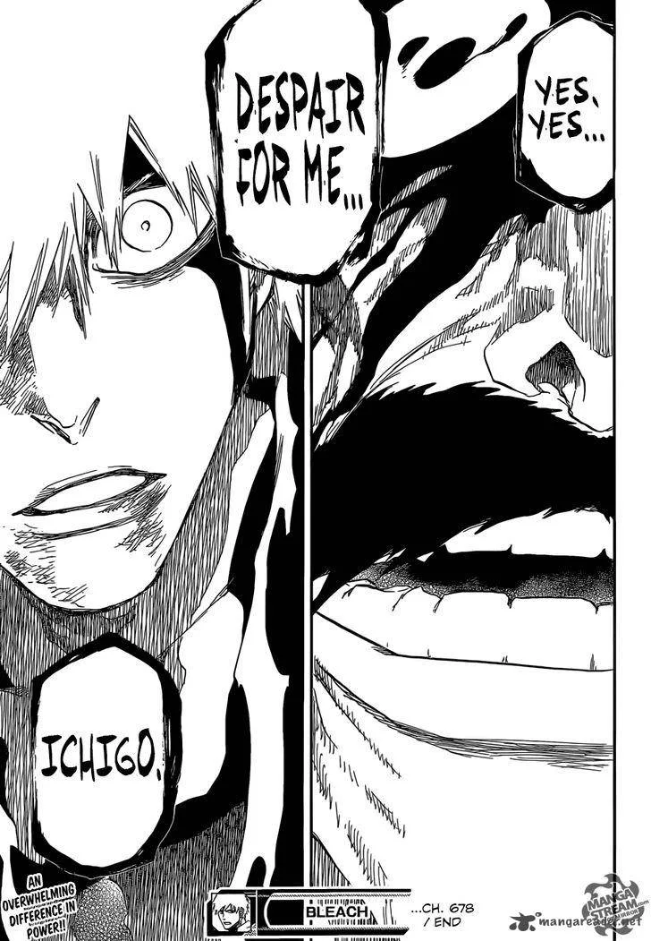 Bleach Chapter 678 page 17