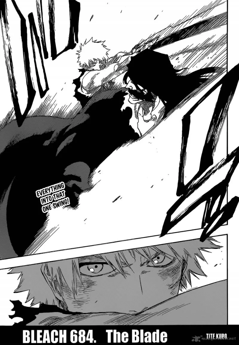 Bleach Chapter 684 page 1