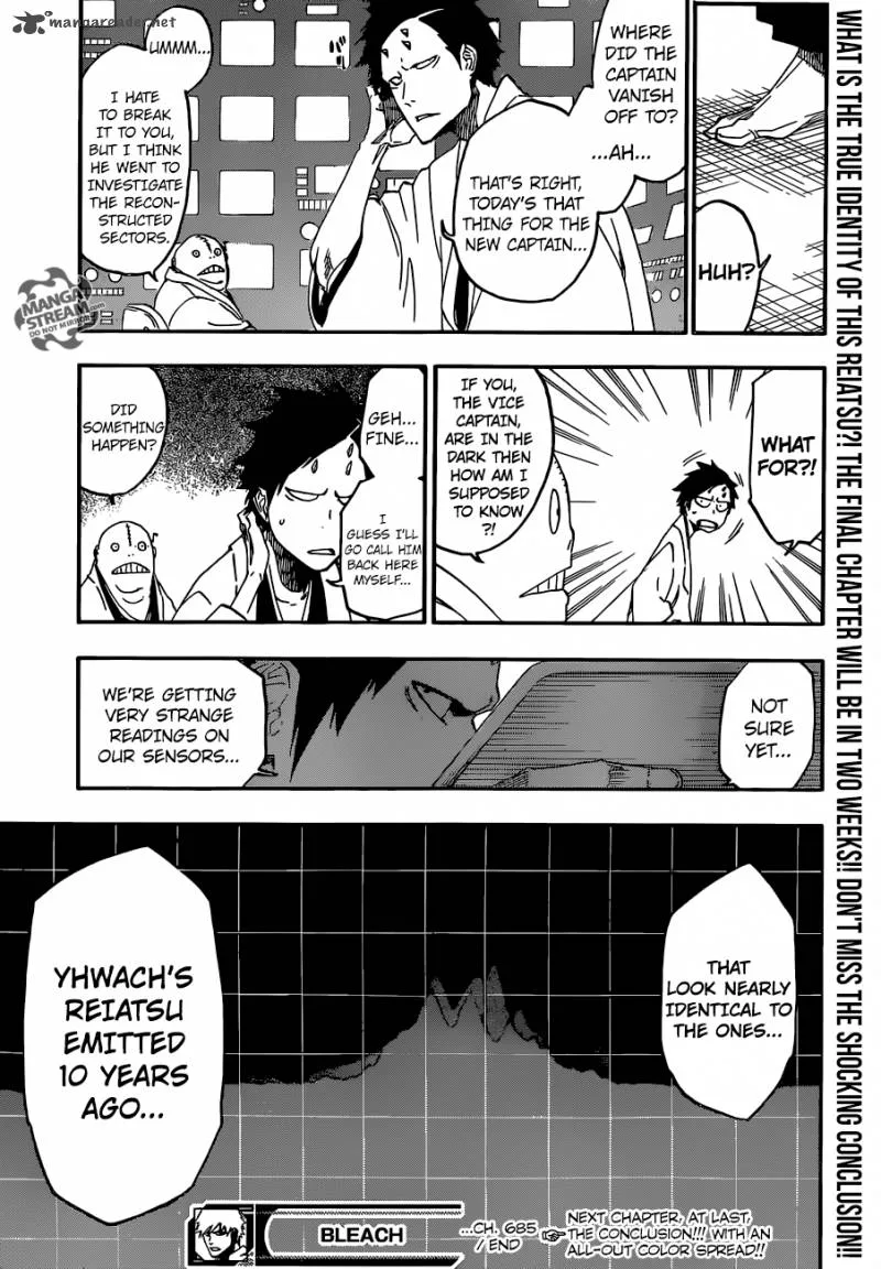 Bleach Chapter 685 page 20