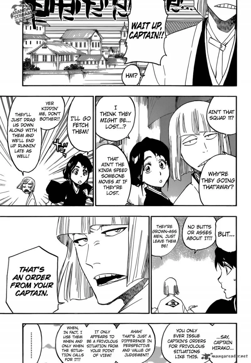 Bleach Chapter 685 page 12