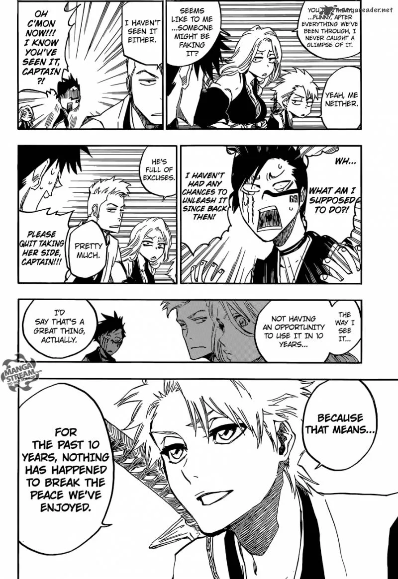 Bleach Chapter 685 page 15