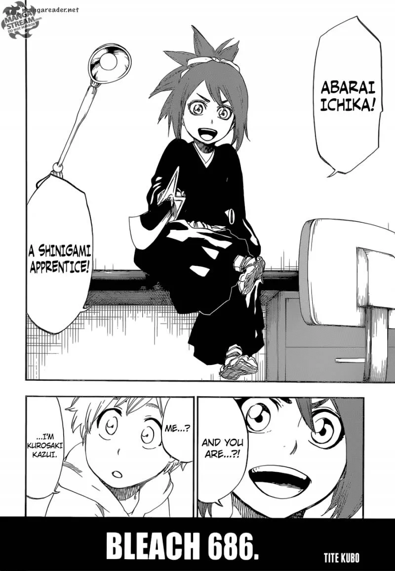 Bleach Chapter 686 page 22