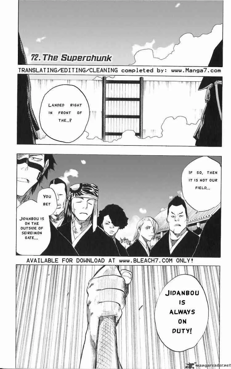 Bleach Chapter 72 page 1