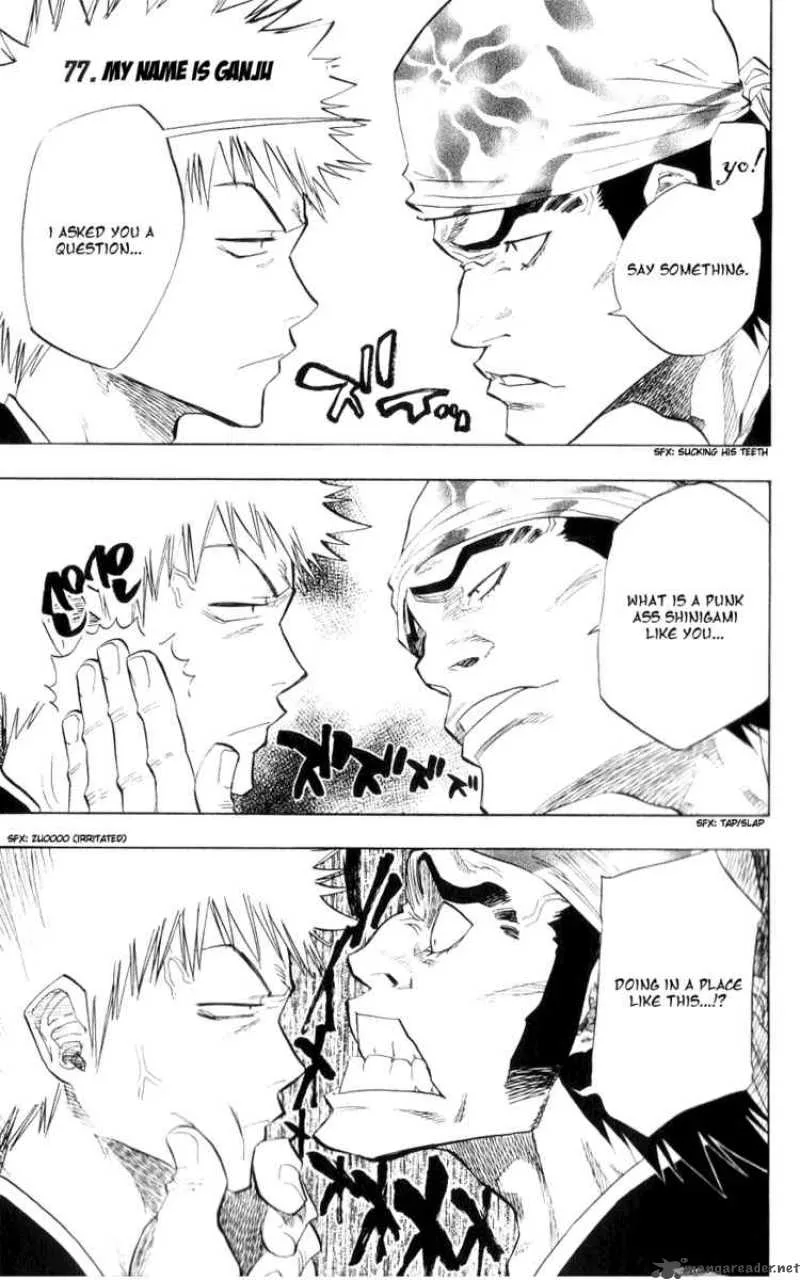 Bleach Chapter 77 page 1